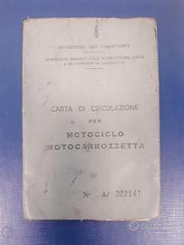 Libretto Lambretta 125 LI del 1960