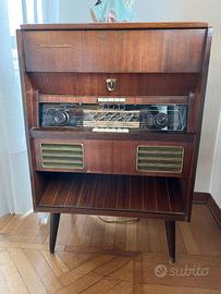 Radio Incaradio e giradischi Garrard vintage