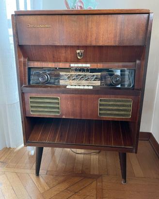 Radio Incaradio e giradischi Garrard vintage