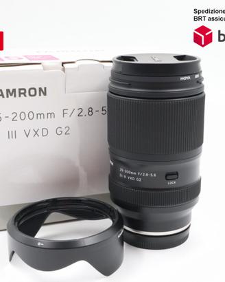 Tamron 25-200 F2.8-5.6 Di III VXD G2 (Sony)