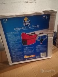 Seggiolino da tavolo neobaby nuovo