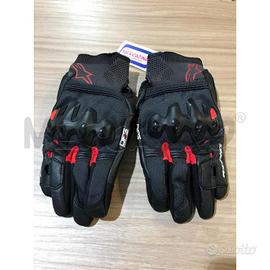 GUANTI UOMO MOTO ALPINE MORPH SPORT NERO ROSSO INS