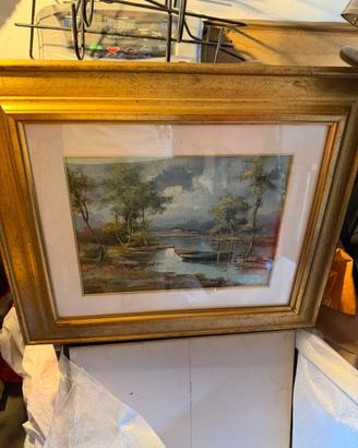 Quadro di guidoni riguardante il paesaggio