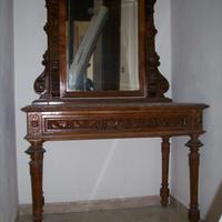 Mobile specchiera antico francese
