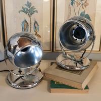 Coppia di lampade stile Space Age