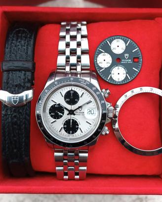 Orologio Tudor Prince Date Chrono 79260 + raro set
