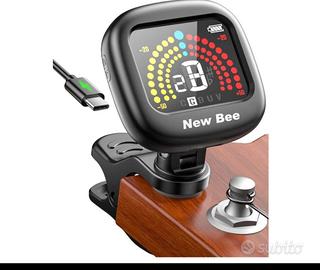 Accordatore Chitarra  Ricaricabile – Display a Col