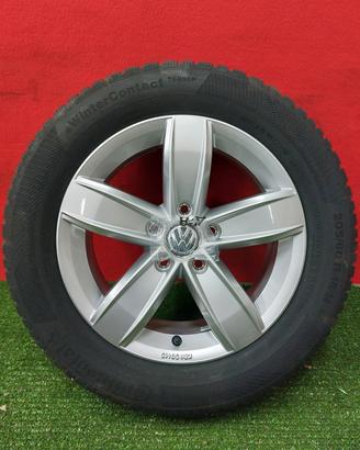 Cerchi VW T-Roc Gomme Invernali Nuove 205 60 16