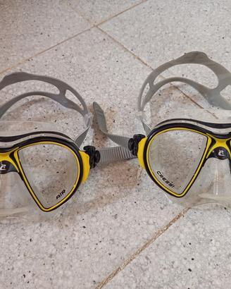 Cressi snorkeling/diving mask