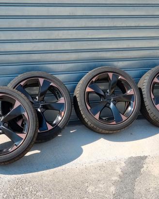 Cerchi 18" CUPRA Nero Ramati Originali + Gomme
