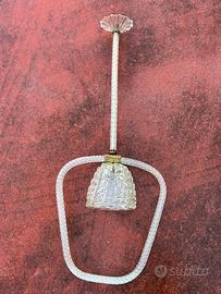 LAMPADARIO VETRO DI MURANO ANNI 50 - BAROVIER 