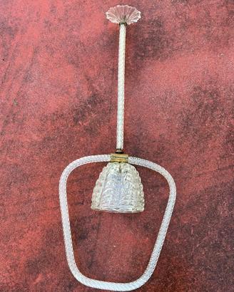LAMPADARIO VETRO DI MURANO ANNI 50 - BAROVIER 