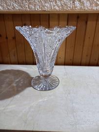 Vaso in cristallo di Boemia