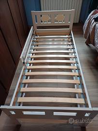 lettino ikea kitter + materasso sfoderabile