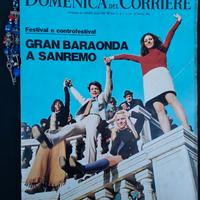 La Domenica del Corriere 11 febbraio 1969 Sanremo