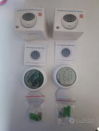 1 Sensore Temperatura Umidità Zigbee + 2 wireless
