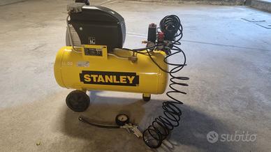 Compressore aria elettrico carrellato Stanley 50Lt