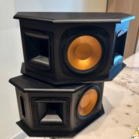 Klipsh surround rs-25 black coppia tutto ok
