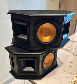 Klipsh surround rs-25 black coppia tutto ok