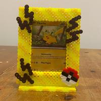 Porta carte pokemon pyssla quadretto