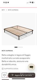 Struttura letto matrimoniale