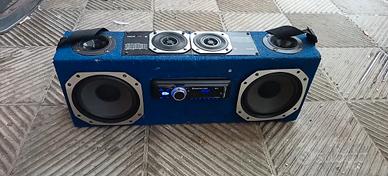 cassa Bluetooth artigianale portatile da 200 w att