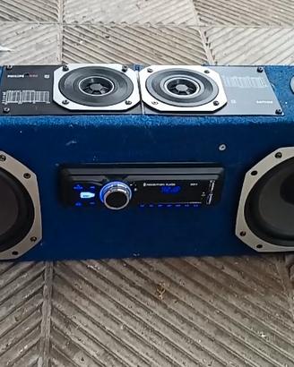cassa Bluetooth artigianale portatile da 200 w att