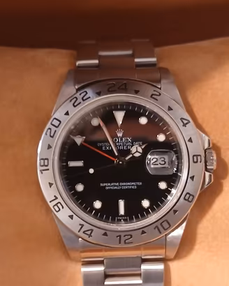 rolex explorer 2 con garanzia rolex