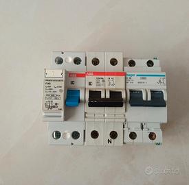 Kit Centralino ABB Differenziale 2 Magnetotermici