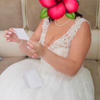 Abito sposa bianco xl