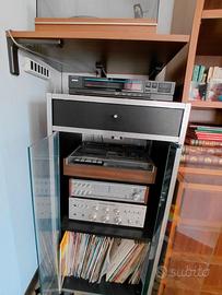 Impianto stereo vintage anni '70