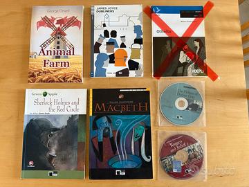 Lotto 4 libri in inglese (B1, B2, A2) + 2 cd