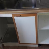 Lavello doppio con mobile