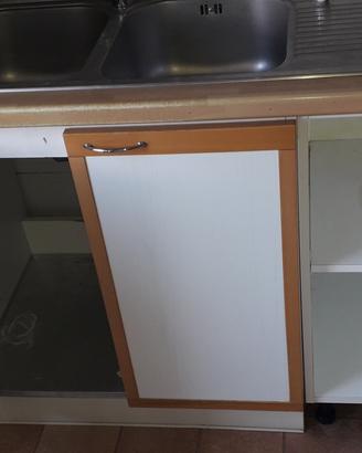 Lavello doppio con mobile