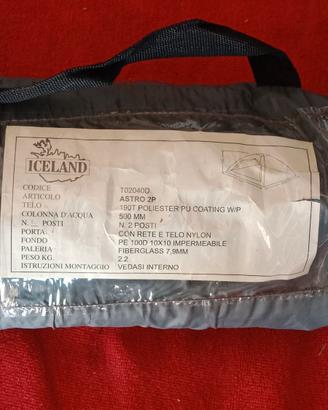 Tenda canadese a 2 posti