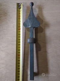 100 lance in ferro battuto