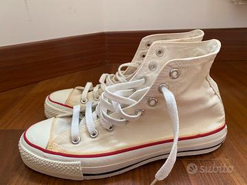 Converse All Star made in USA 7 e1/2 avorio