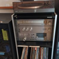 Stereo Hi-Fi Philips Vintage completo- anni 80