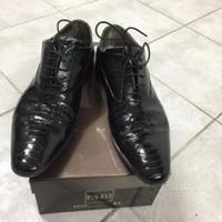 Scarpa uomo cerimonia Fabi nero vernice tg 42