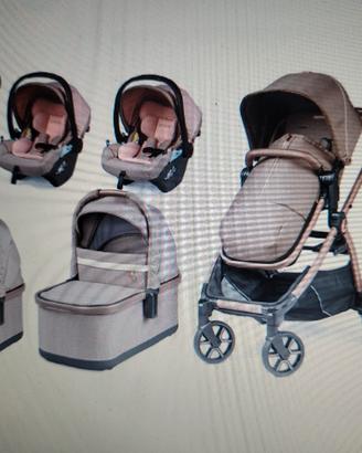 trio gemellare peg perego monamour