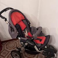 Jane Salom trio passeggino 3 ruote