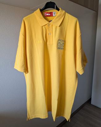 Polo Scuderia Ferrari Fila Gialla Vintage Nuova
