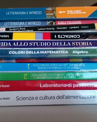 Libri scolastici per istituto alberghiero 