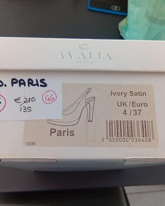 Scarpe da sposa Avalia 