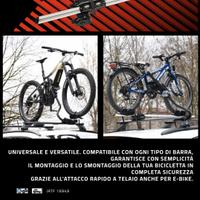 Porta ebike da tetto 