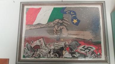 Militaria- Quadro CVL