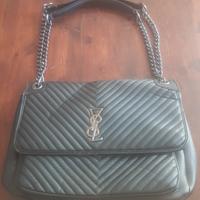 Borsa in ecopelle nera