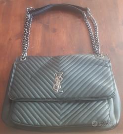 Borsa in ecopelle nera