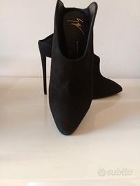 Sabot Zanotti camoscio nero