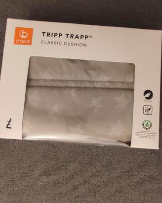 Stokke  Classic cushion x Tripp Trapp star silver